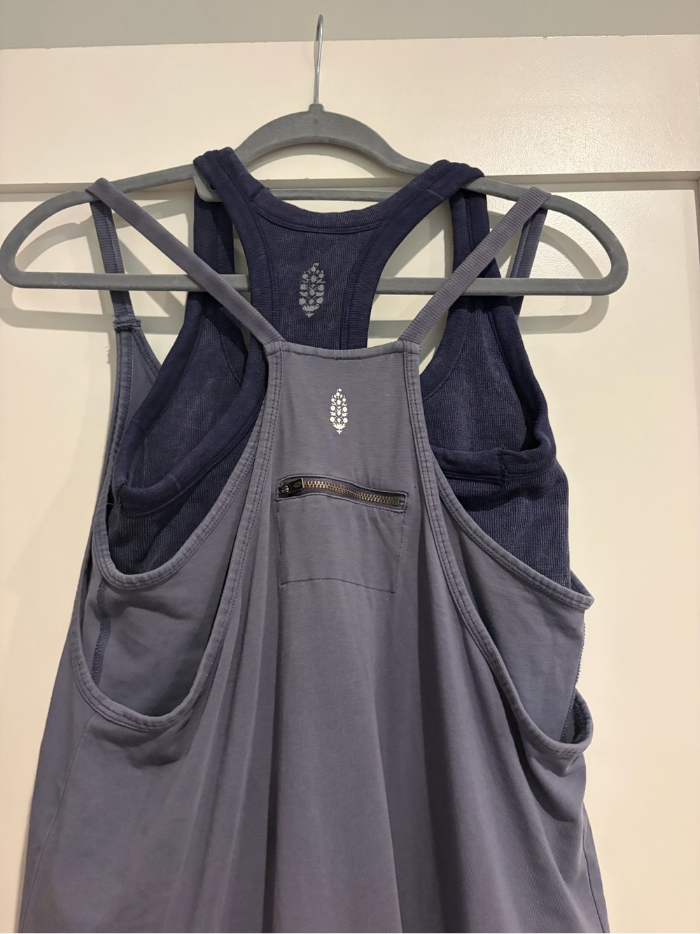 FP Movement by Free People Navy/Black Seamless Tank Dress - Picture 3 of 7